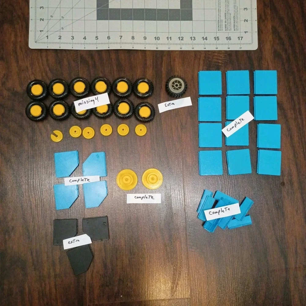 Fisher Price Construx 6110 Colossal 1000 Piece Set Imagination Nearly Complete
